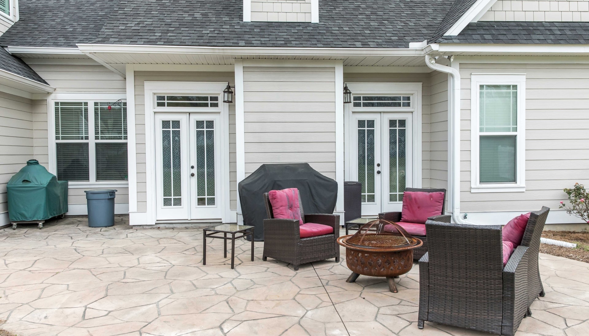 Create a Beautiful Stamped Concrete Patio in Katy, Texas area!